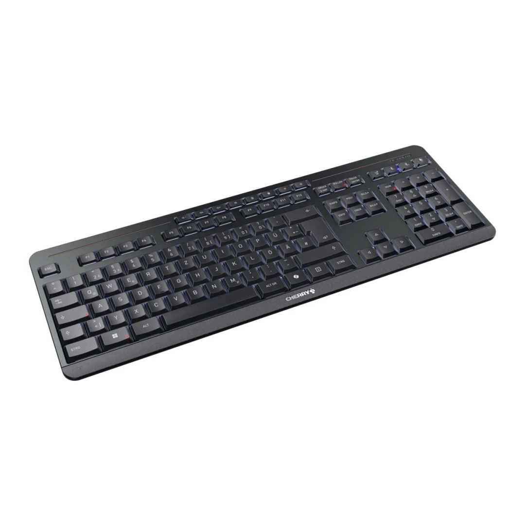 Cherry Stream Wireless Bluetooth Keyboard Ultimate Black US Cherry Stream Wireless Bluetooth Keyboard Ultimate Black US