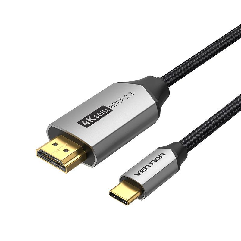 Vention USB-C To HDMI Cable 2m Black Vention USB-C To HDMI Cable 2m Black