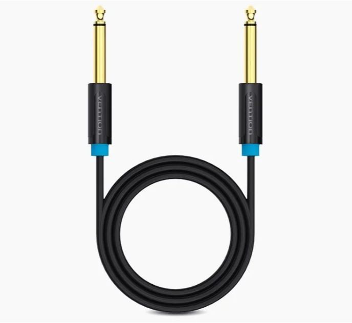 Vention 6,35mm Jack 6,35mm Jack Cable 1m Black