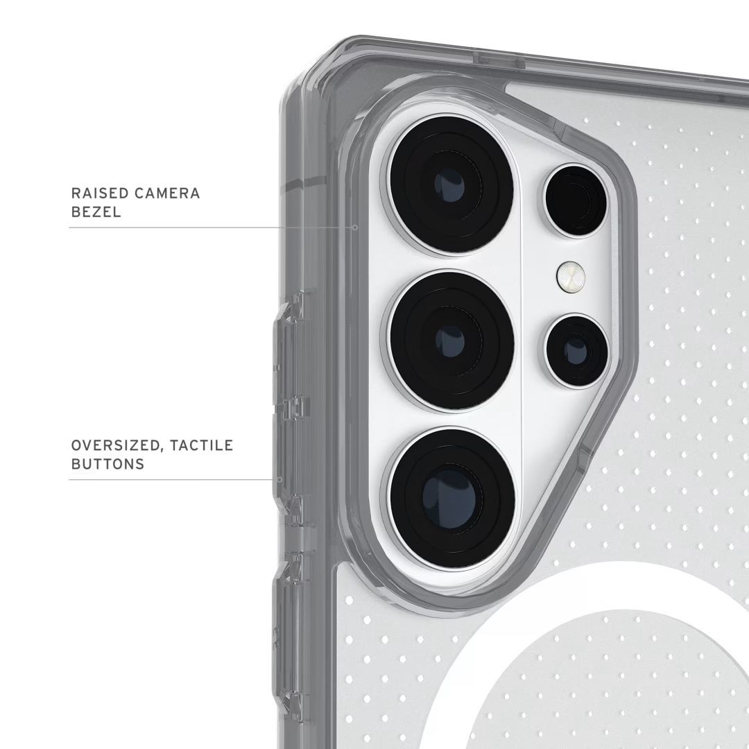 UAG Dot case for Samsung Galaxy S26 Ultra True Clear Ice/Ash
