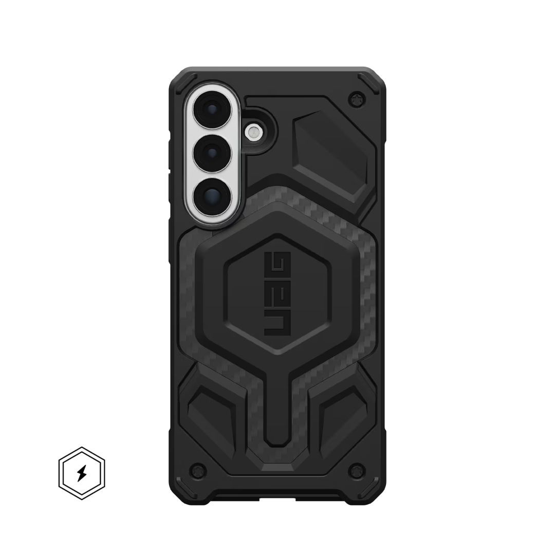 UAG Monarch Pro case for Samsung Galaxy S26+ Carbon Fiber