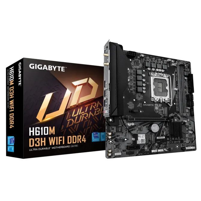 Gigabyte H610M D3H WIFI DDR4 Gigabyte H610M D3H WIFI DDR4