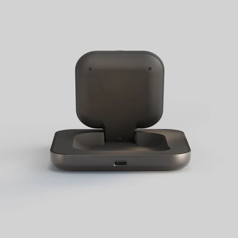 Zens Magnetic Nightstand Charger Black Zens Magnetic Nightstand Charger Black