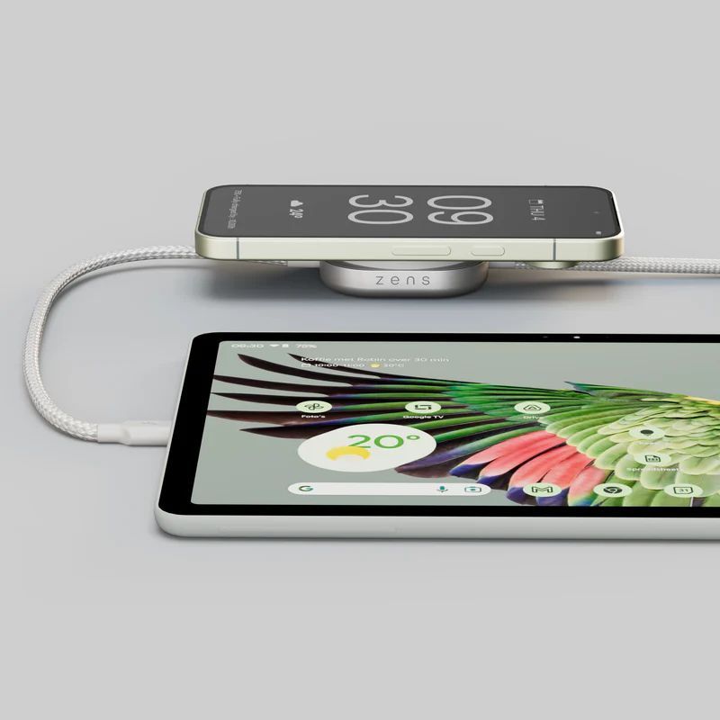 Zens Pro 2 USB C-C Charging Cable 1,5m White Zens Pro 2 USB C-C Charging Cable 1,5m White