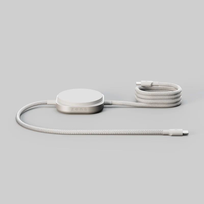 Zens Pro 2 USB C-C Charging Cable 1,5m White Zens Pro 2 USB C-C Charging Cable 1,5m White