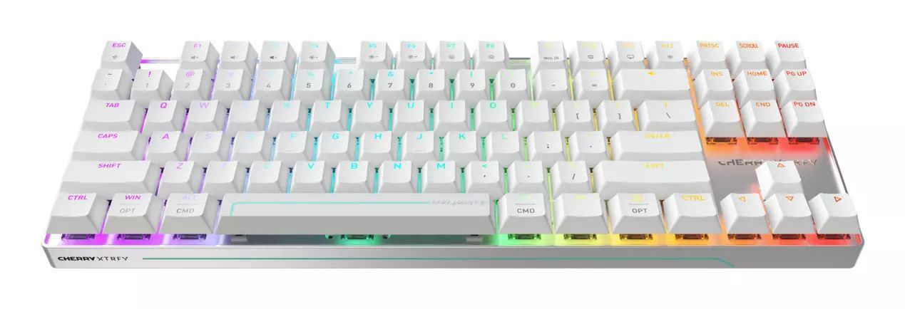 Cherry XTRFY MX 8.2 Pro TMR Gaming Wireless Keyboard White US