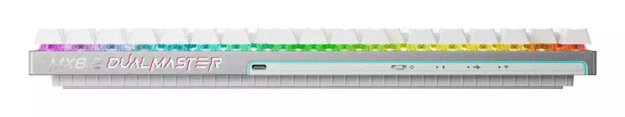 Cherry XTRFY MX 8.2 Pro TMR Gaming Wireless Keyboard White US