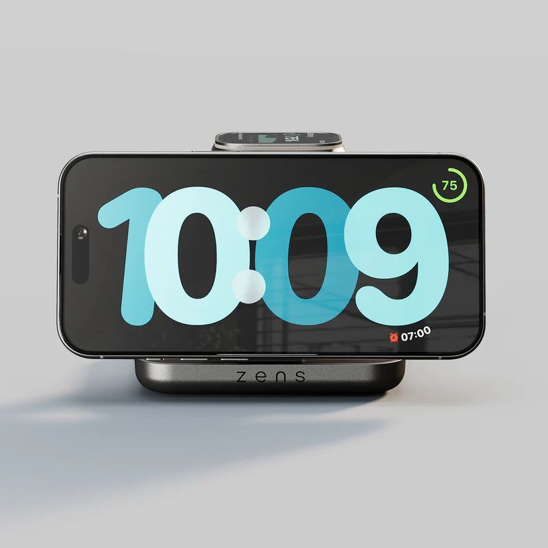 Zens Pro 2 Nightstand Charger Black Zens Pro 2 Nightstand Charger Black