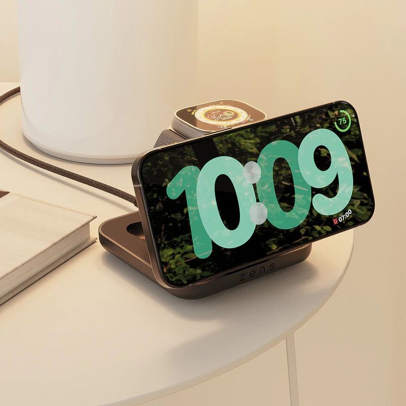 Zens Pro 2 Nightstand Charger Black Zens Pro 2 Nightstand Charger Black