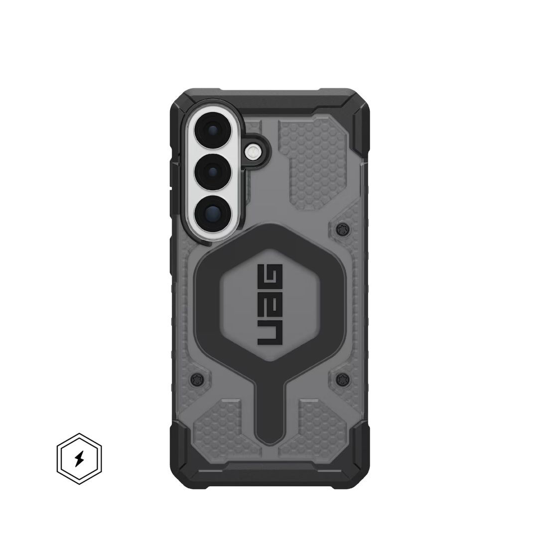 UAG Pathfinder Clear case for Samsung Galaxy S26 Ash/Black