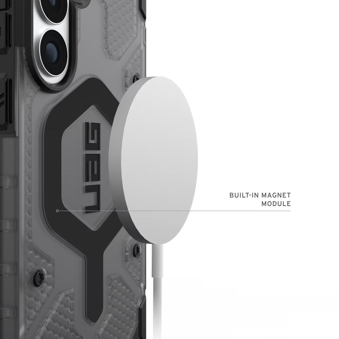 UAG Pathfinder Clear case for Samsung Galaxy S26+ Ash/Black