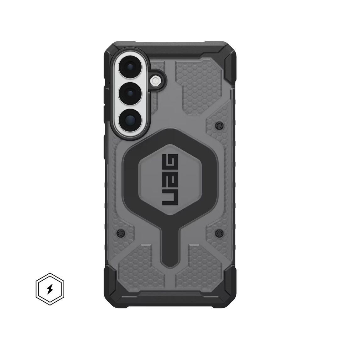 UAG Pathfinder Clear case for Samsung Galaxy S26+ Ash/Black