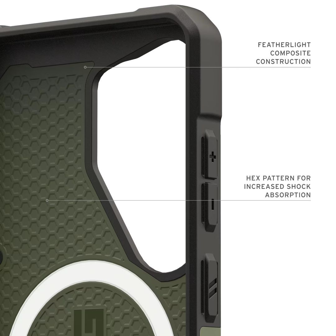 UAG Pathfinder case for Samsung Galaxy S26 Ultra Olive Drab