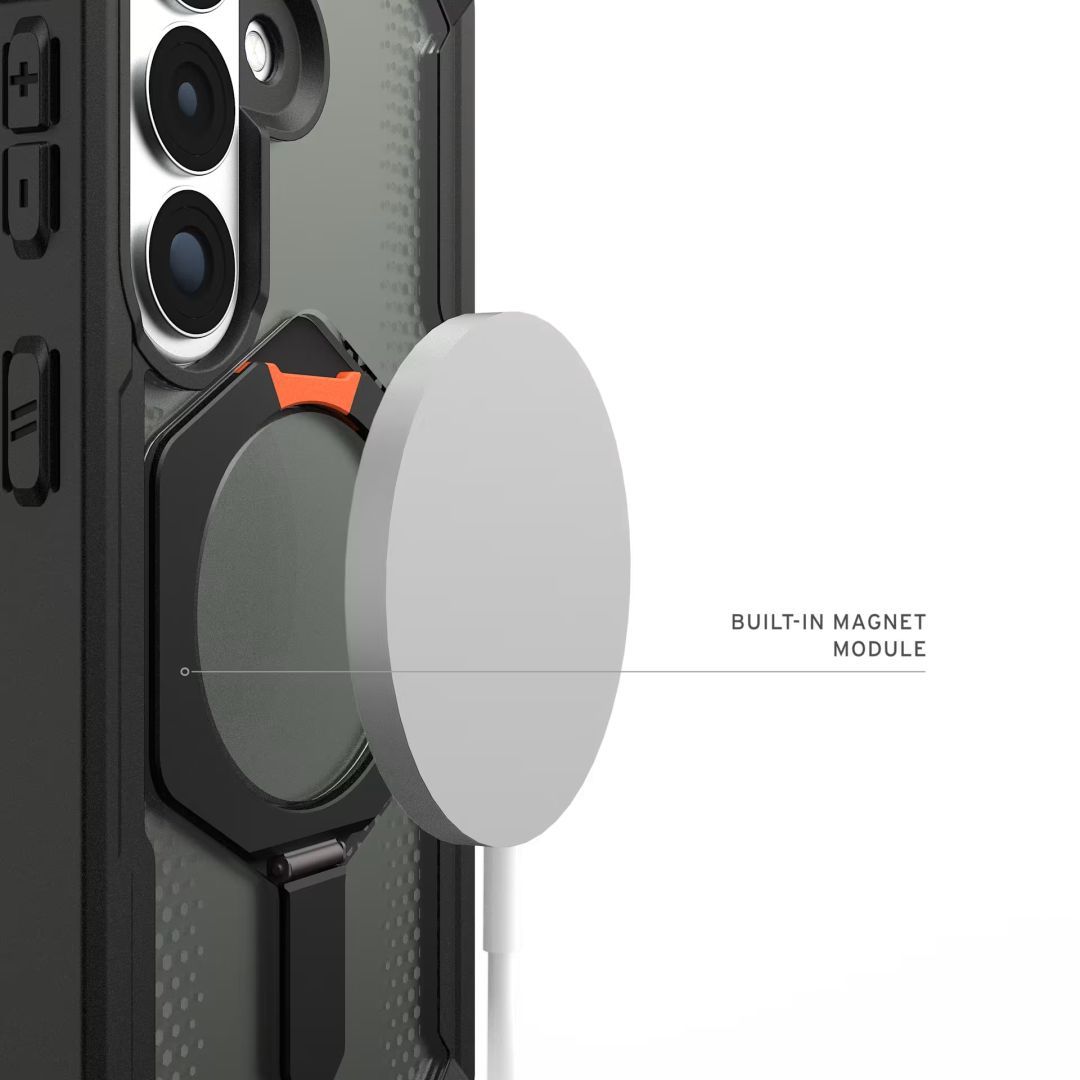 UAG Plasma XTE case for Samsung Galaxy S26 Black/Orange