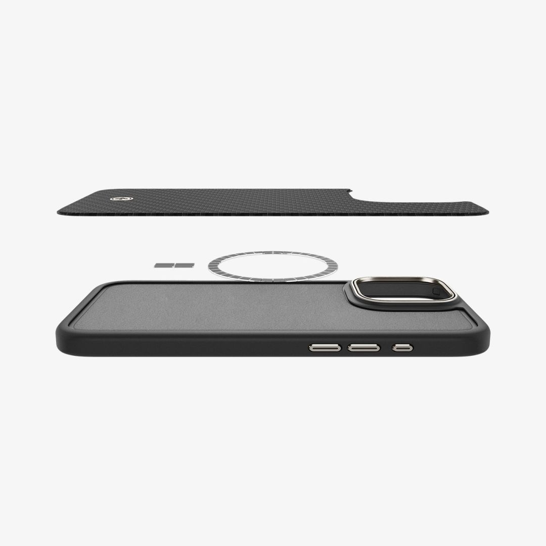 Spigen Enzo Aramid iPhone 16 Pro Max Black Natural