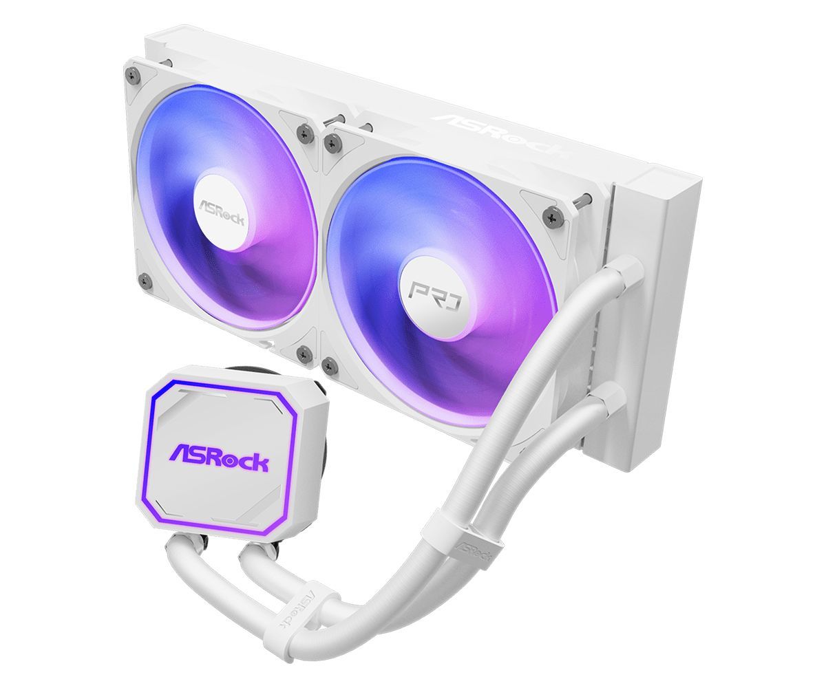 ASRock Pro White 240 ARGB CPU Cooler