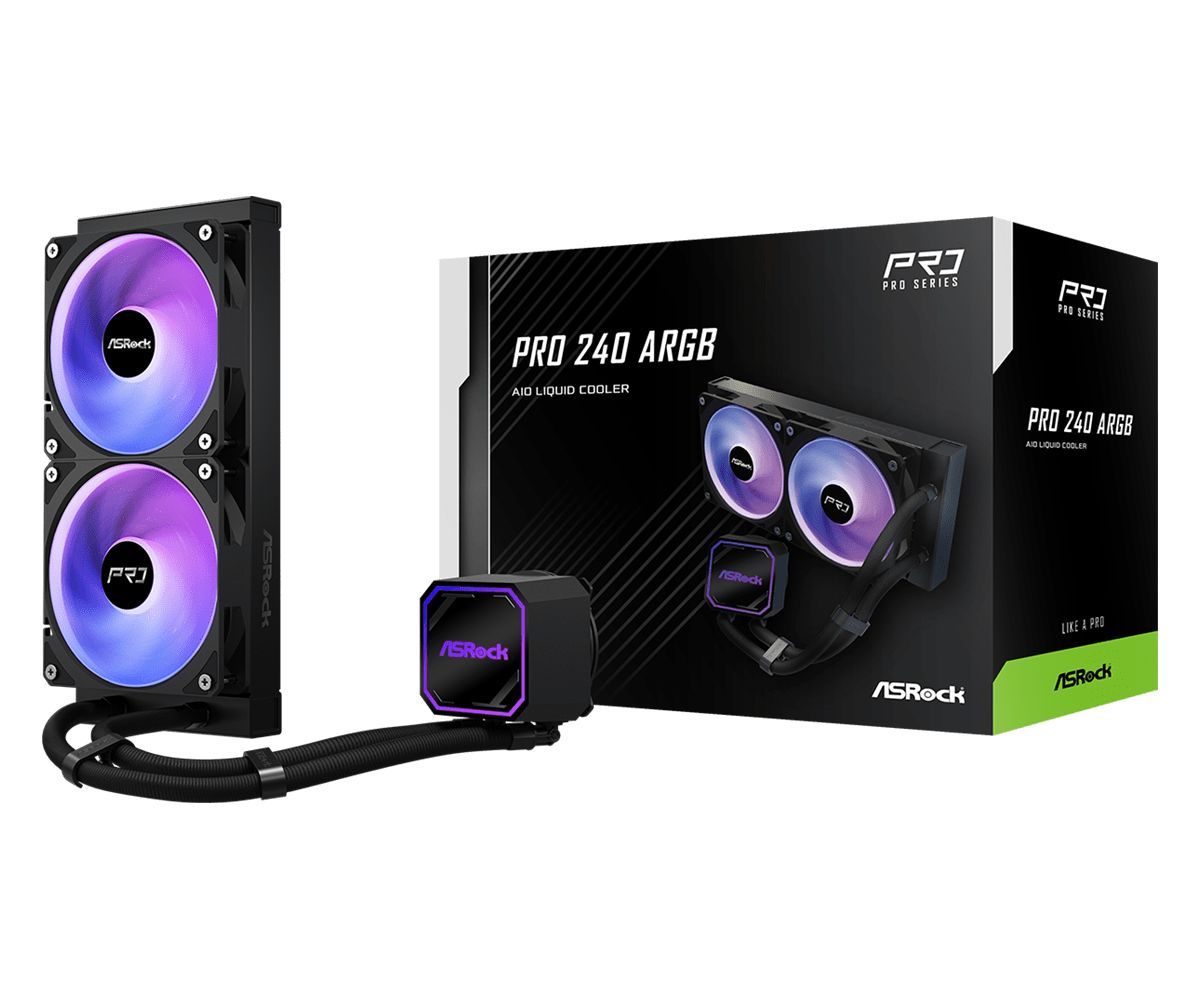 ASRock Pro 240 ARGB CPU Cooler