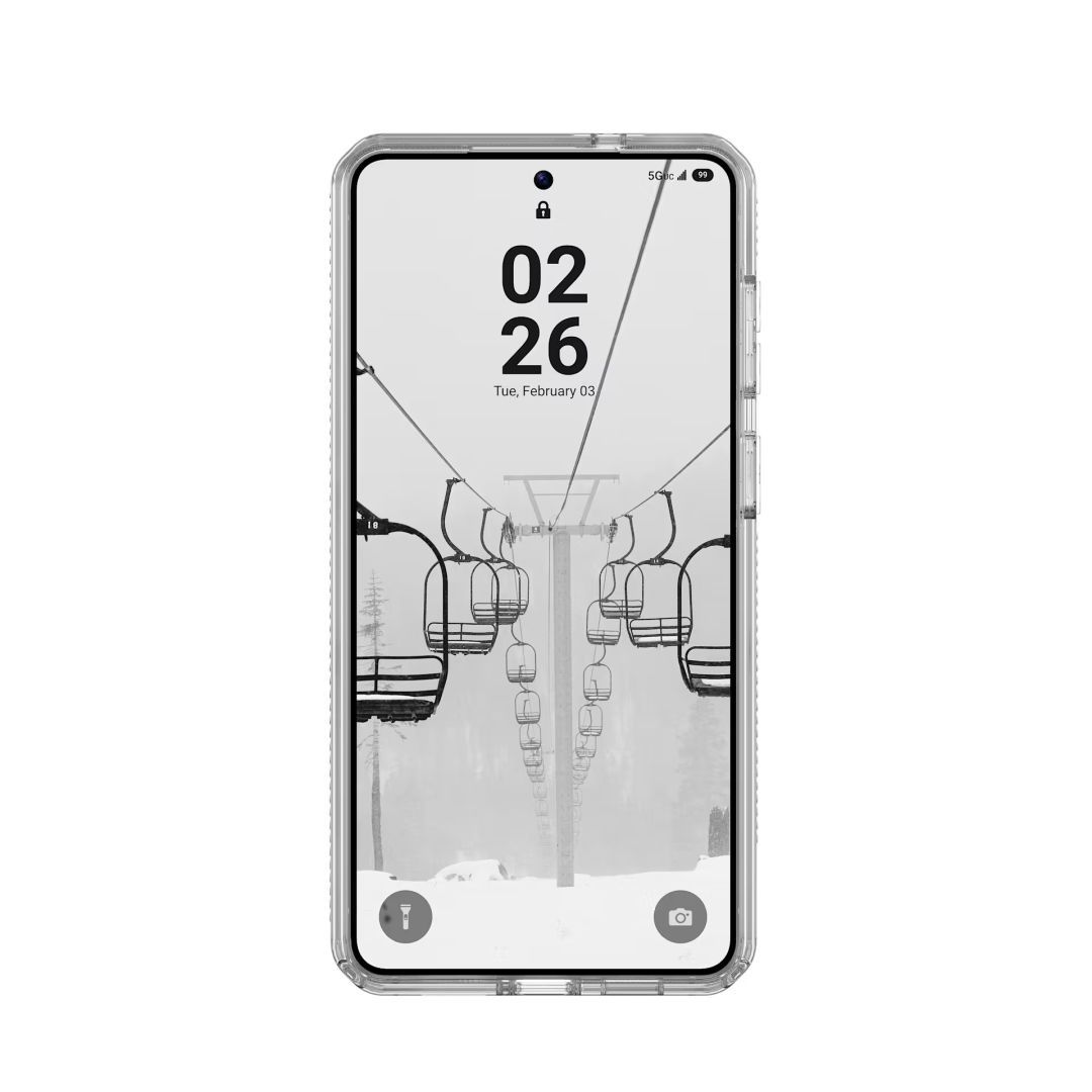 UAG Plyo case for Samsung Galaxy S26+ Ice/Silver