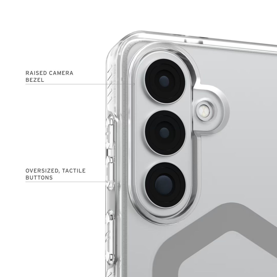 UAG Plyo case for Samsung Galaxy S26+ Ice/Silver