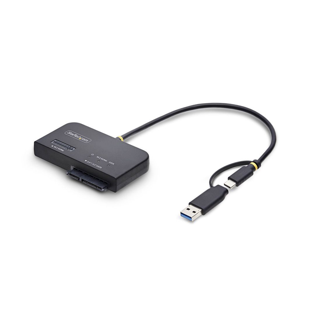 Startech USB-C/USB-A to M.2 NVMe and 2.5in/3.5in SATA Adapter