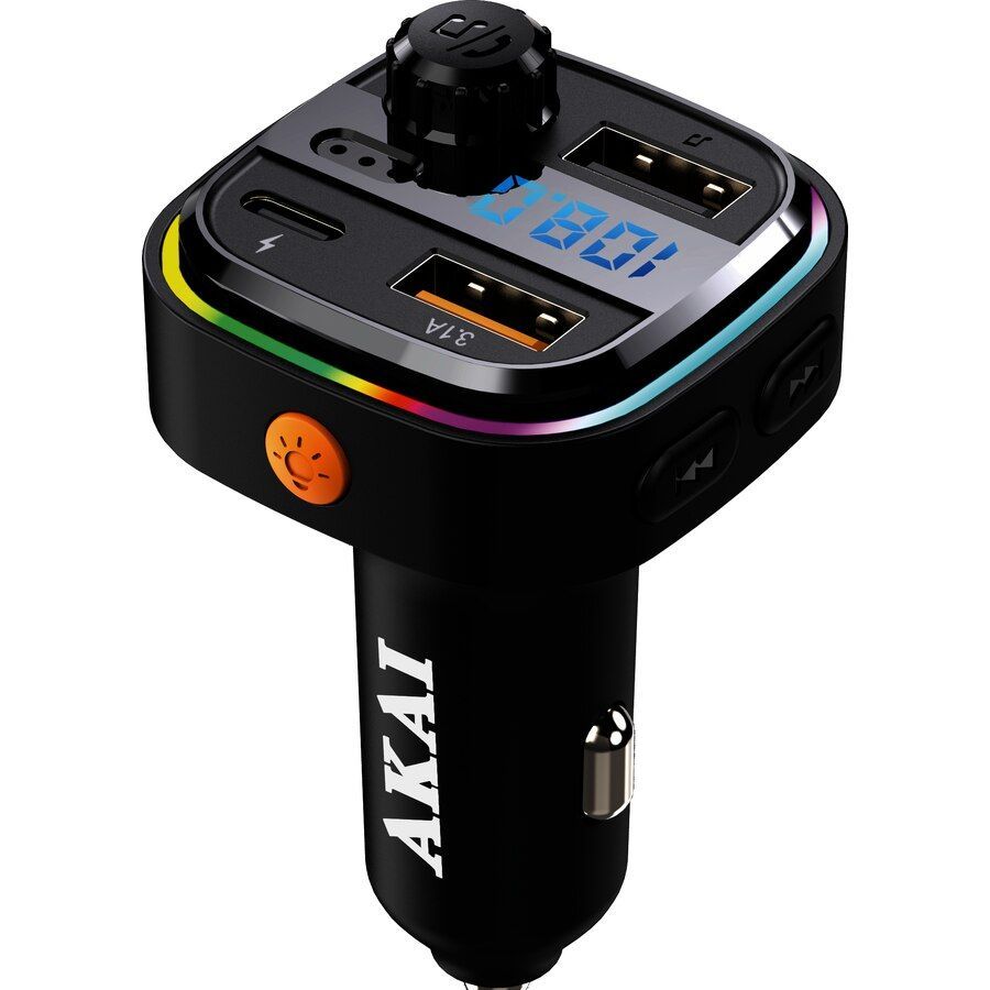 Akai FMT-26BT FM Transzmitter Black Akai FMT-26BT FM Transzmitter Black