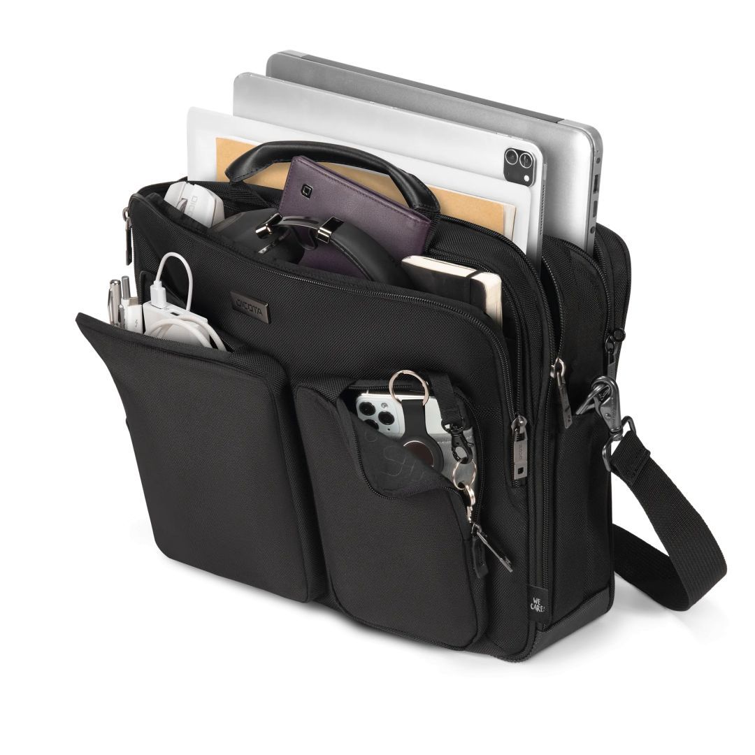 Dicota SEVEN Top Traveller Notebook Case 12-14" Black