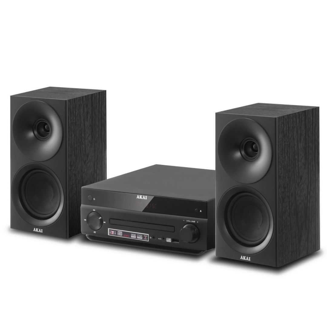 Akai AM-301-B Mikro-Hifi rendszer CD-vel 40W Black