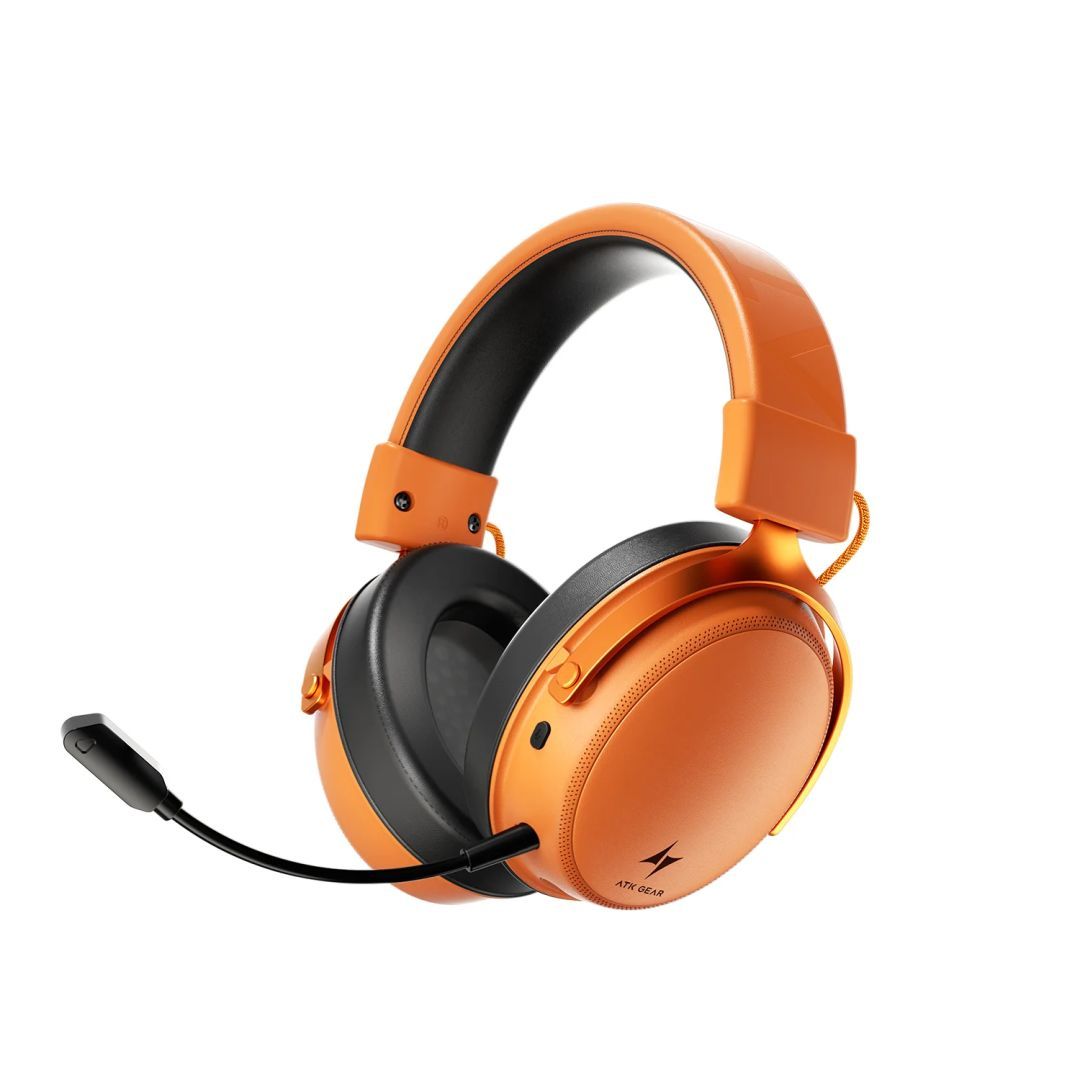 ATK N9 Ultra Wireless Bluetooth Gaming Headset Orange/Black ATK N9 Ultra Wireless Bluetooth Gaming Headset Orange/Black
