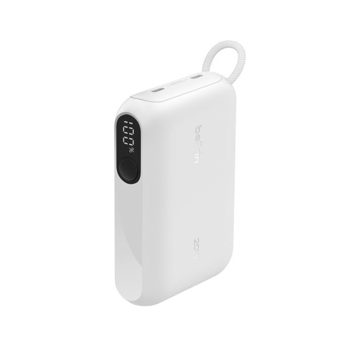 Belkin BoostCharge with Display 10000mAh PowerBank White Belkin BoostCharge with Display 10000mAh PowerBank White