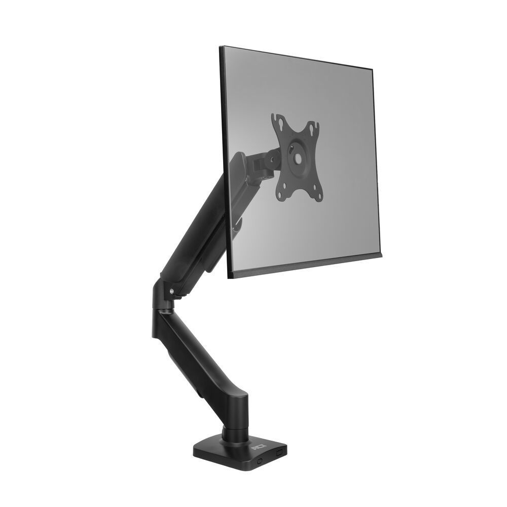 ACT AC8313 Gas Spring Single Monitor Arm 17"-35" Black