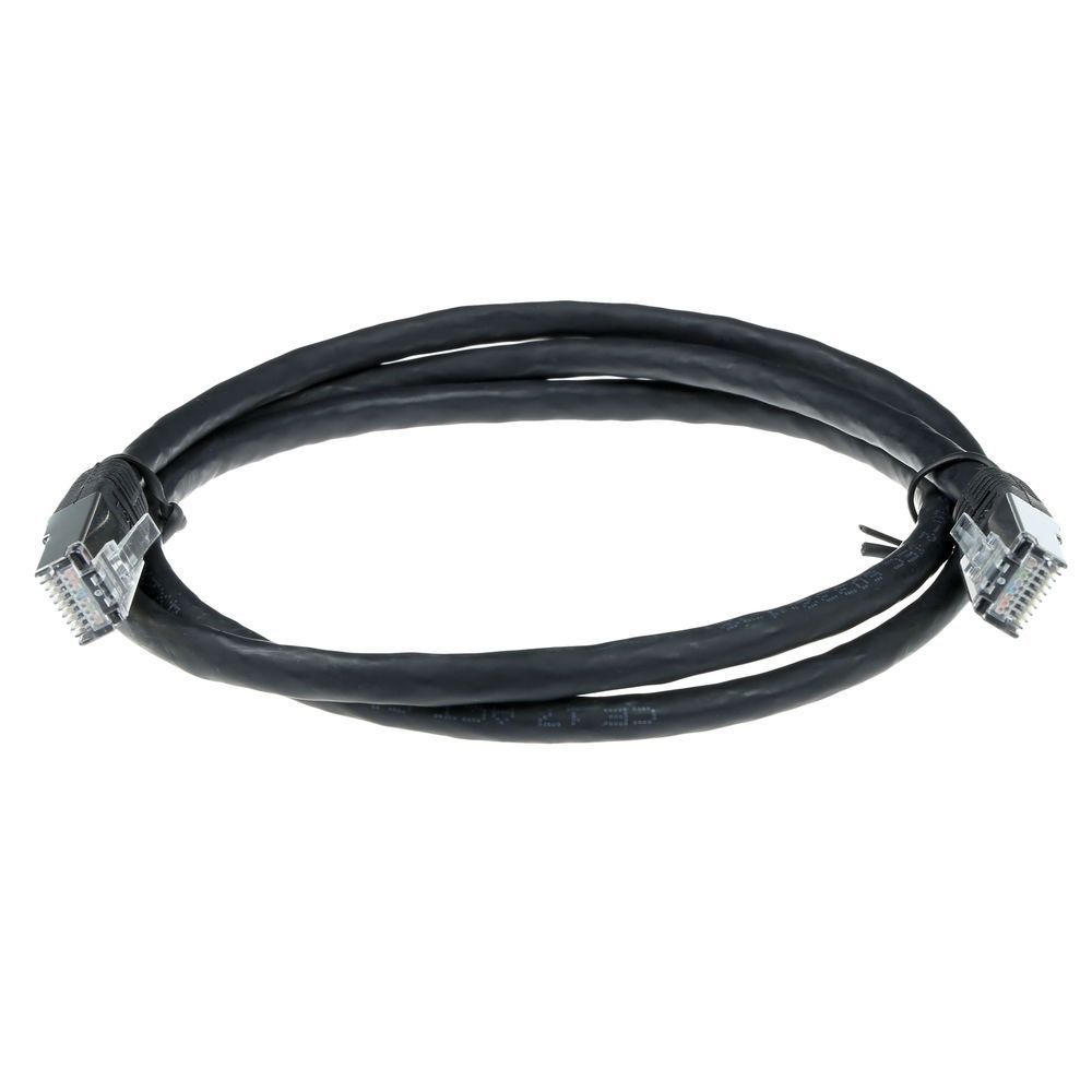 ACT CAT5e F-UTP Patch Cable 0,5m Black ACT CAT5e F-UTP Patch Cable 0,5m Black
