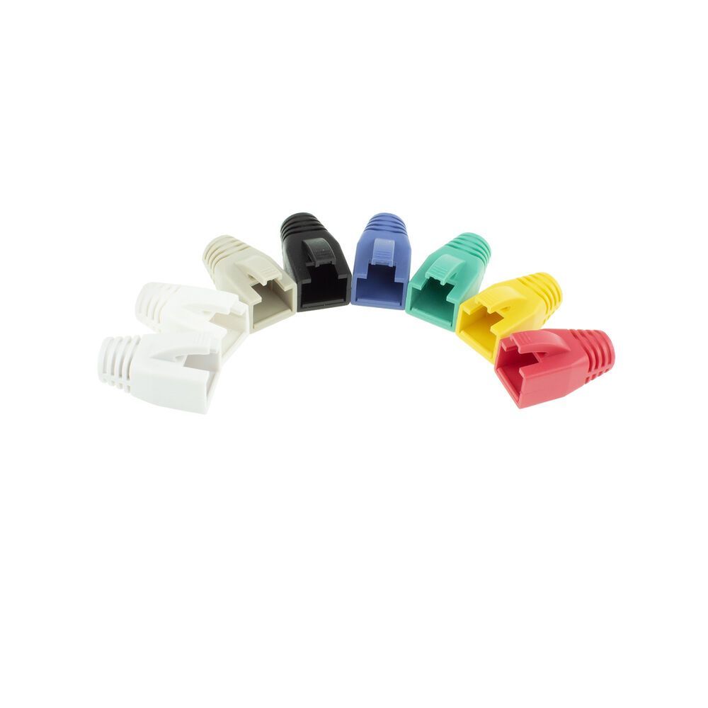 ACT RJ45 boot for 8.0 mm cable 25db Black ACT RJ45 boot for 8.0 mm cable 25db Black