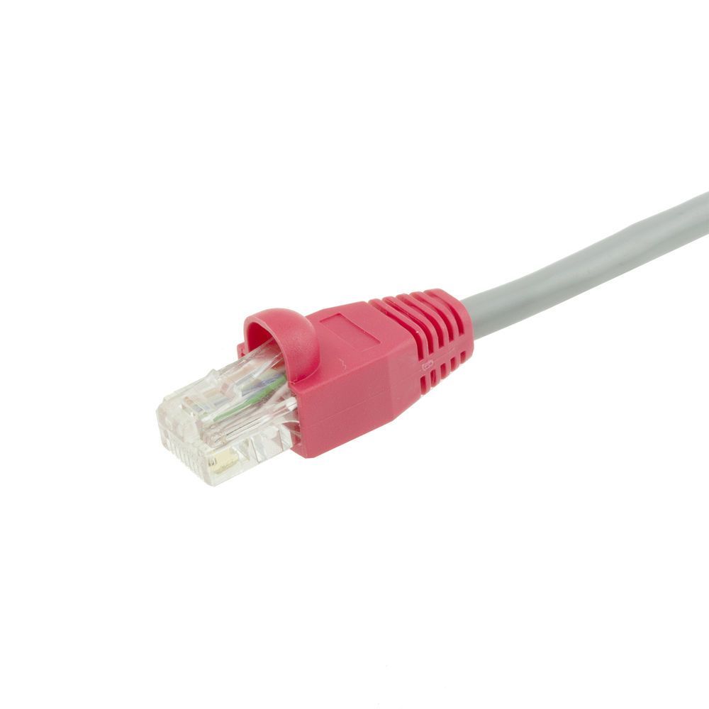 ACT RJ45 boot for 5.5 mm cable 25db Red ACT RJ45 boot for 5.5 mm cable 25db Red