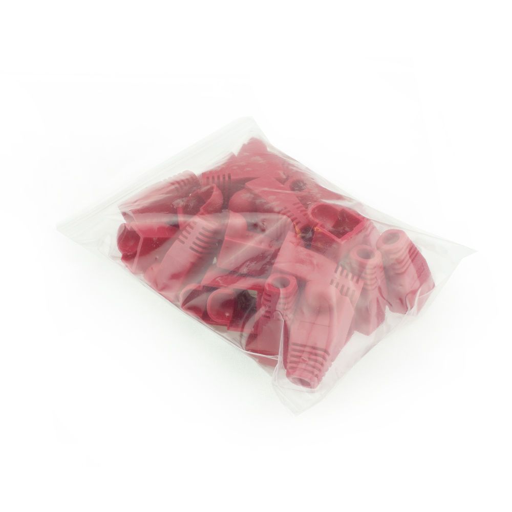 ACT RJ45 boot for 5.5 mm cable 25db Red ACT RJ45 boot for 5.5 mm cable 25db Red