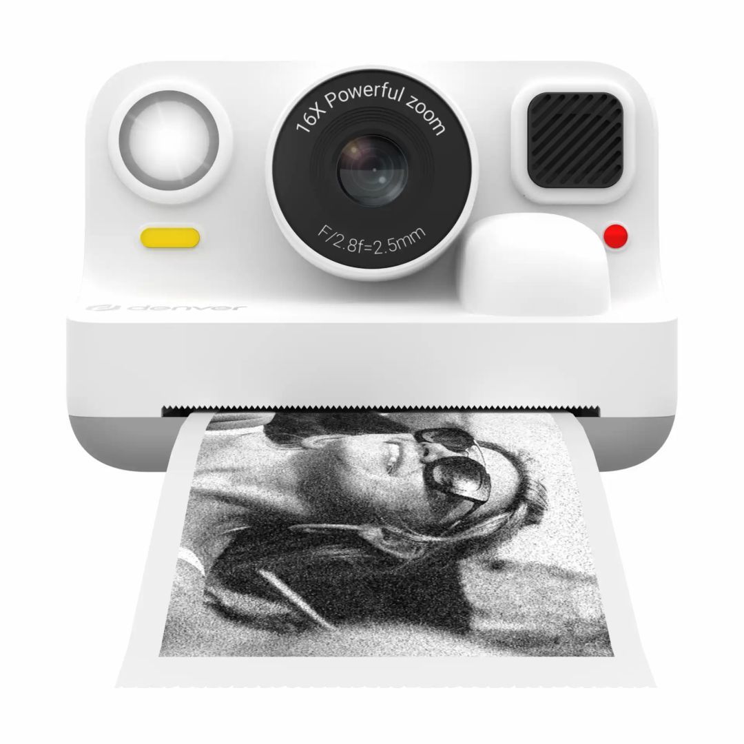 Denver KPC-1374BTW Kids Print Camera White Denver KPC-1374BTW Kids Print Camera White