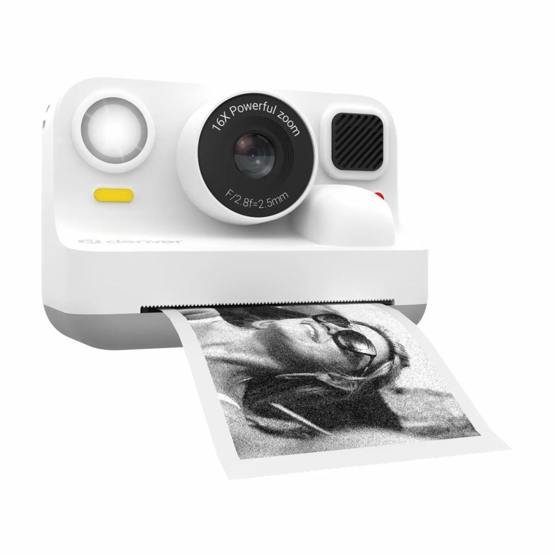 Denver KPC-1374BTW Kids Print Camera White Denver KPC-1374BTW Kids Print Camera White