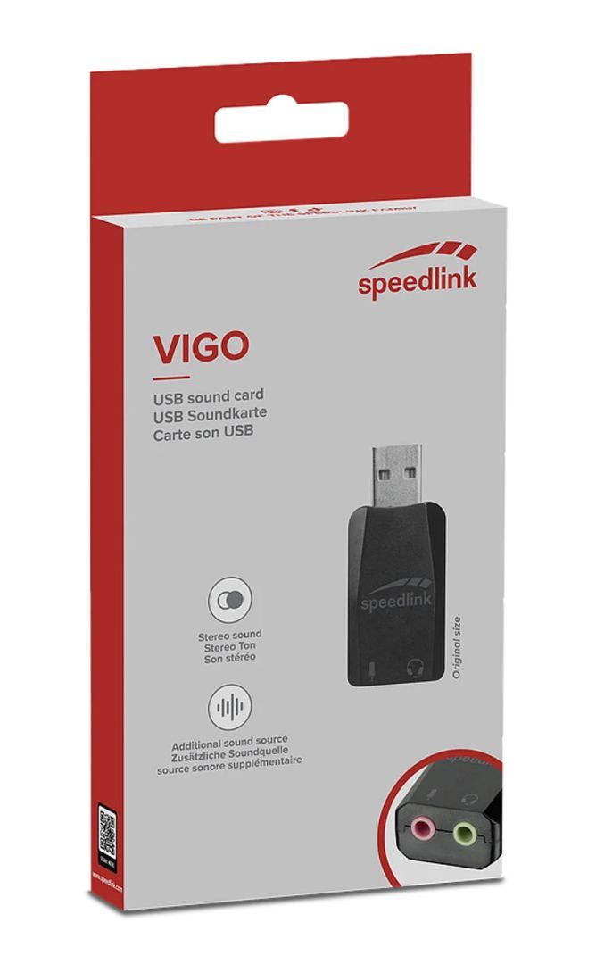 Speedlink Speedlink VIGO USB Sound Card black