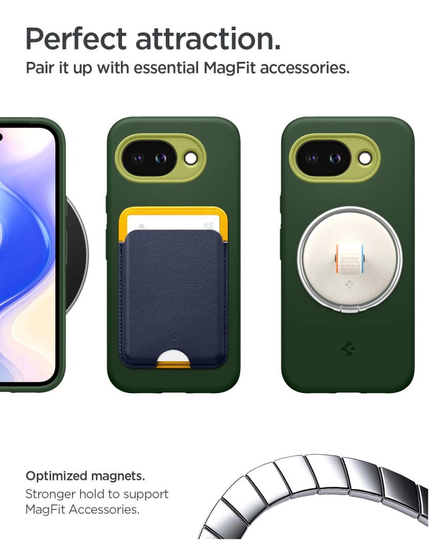 Spigen Nano Pop MagSafe case for Google Pixel 10a Avo Green