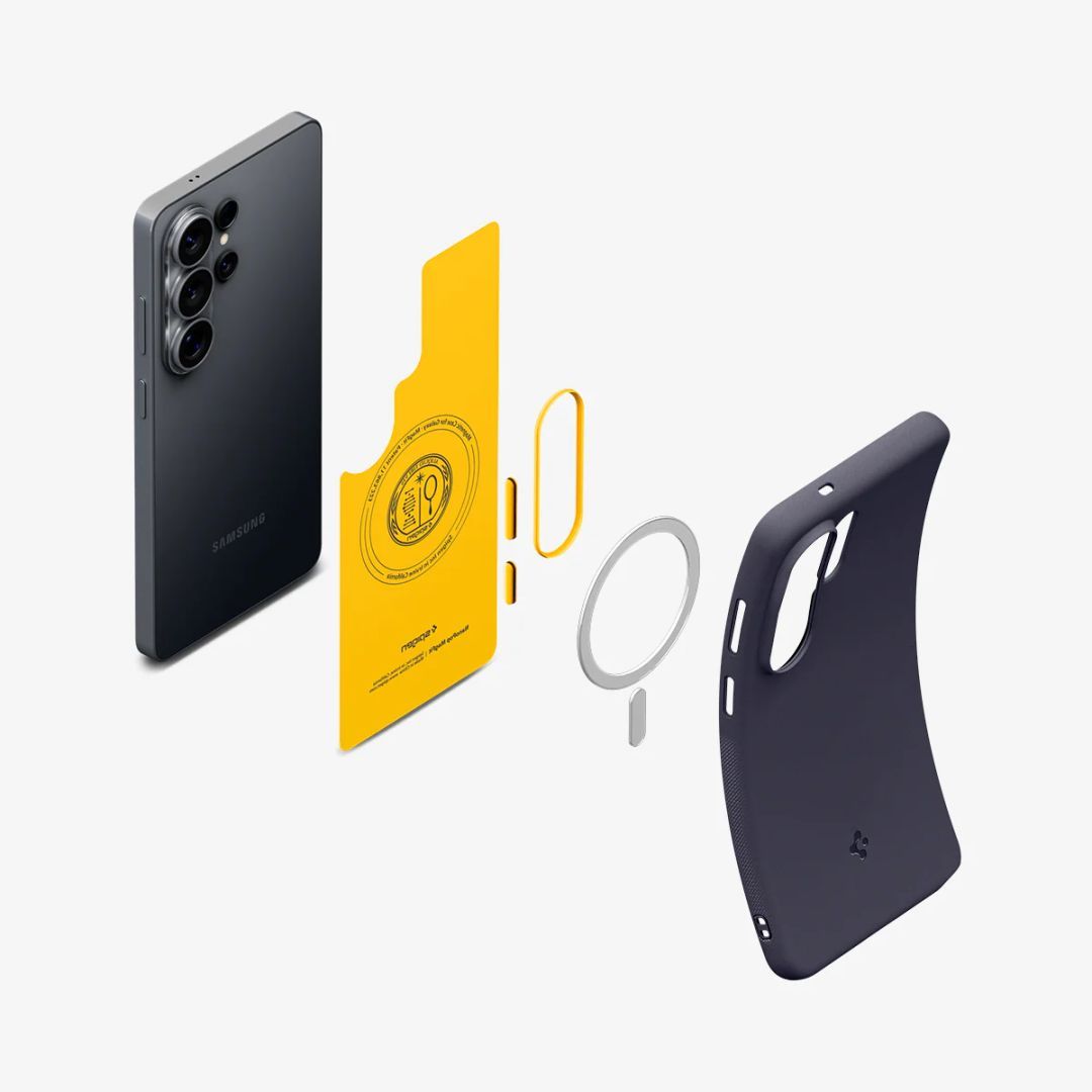 Spigen Nano Pop MagSafe case for Samsung Galaxy S26 Ultra Blueberry Navy