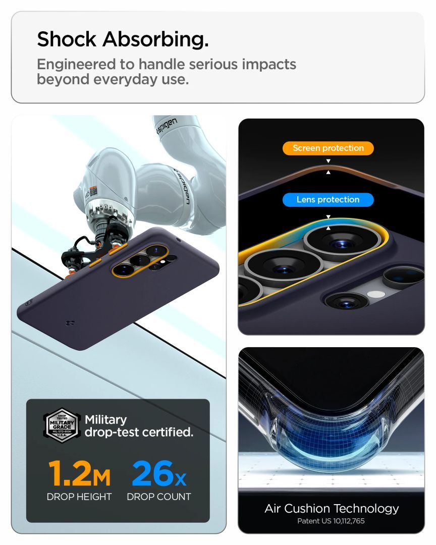 Spigen Nano Pop MagSafe case for Samsung Galaxy S26 Ultra Blueberry Navy