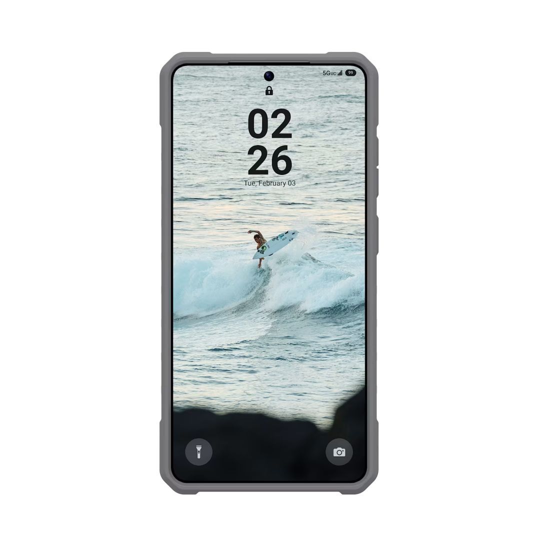 UAG Pathfinder Clear case for Samsung Galaxy S26 Ultra Active Neon Lanyard