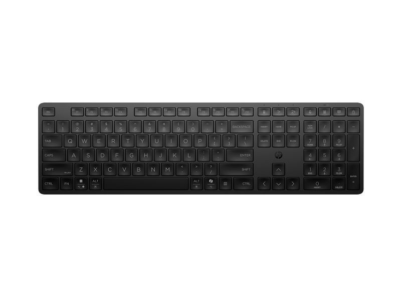 HP 495K Multi-Device Dual-Mode Keyboard Black HU