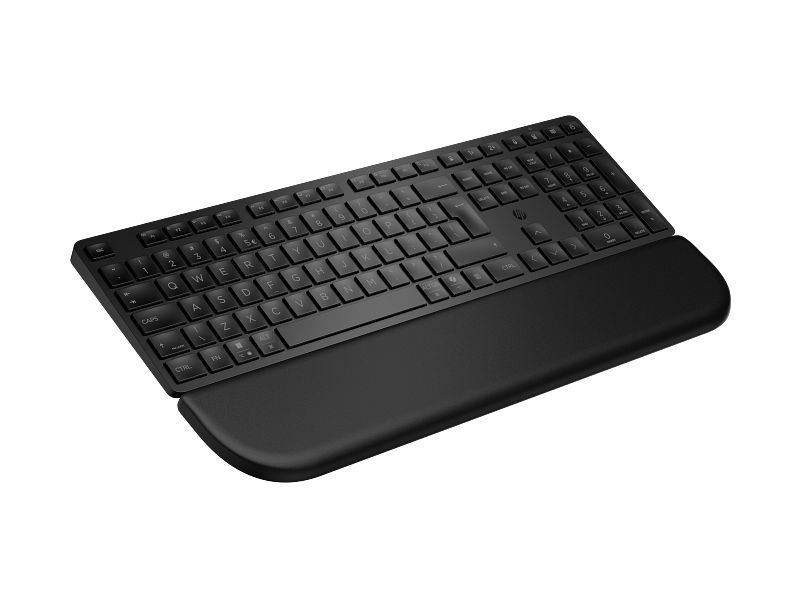 HP Multi-Device Dual-Mode Keyboard with Palm Rest 585K