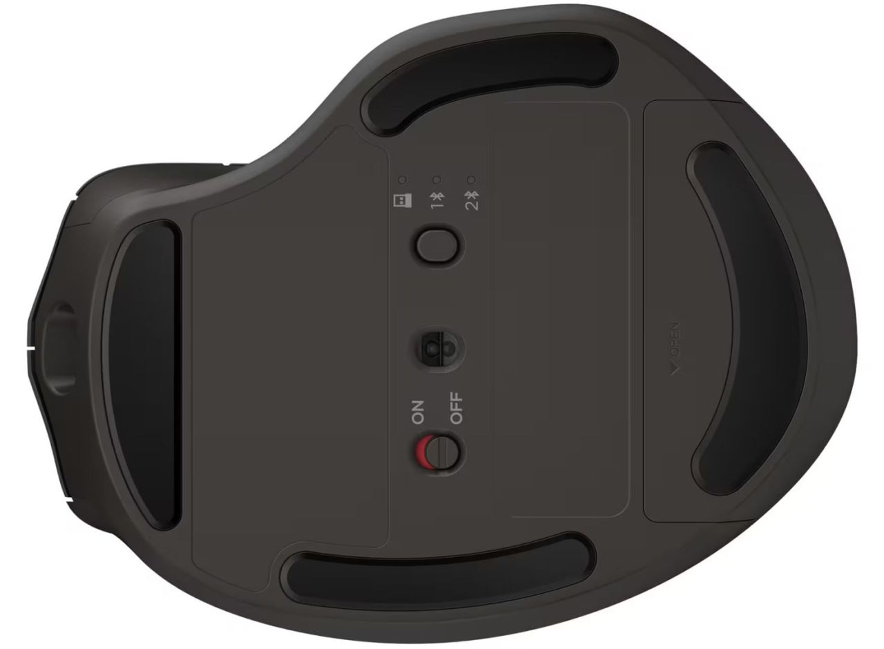 HP 780 Ultra Fast Dual Scroll Ergonomic Wireless Bluetooth Mouse Black