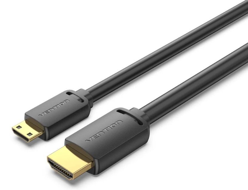 Vention mini HDMI to HDMI Cable 1,5m Black