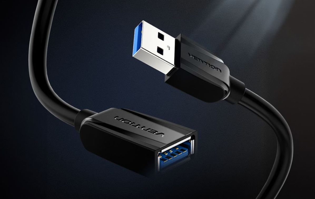 Vention USB 3.0 Extender Cable 1,5m Black