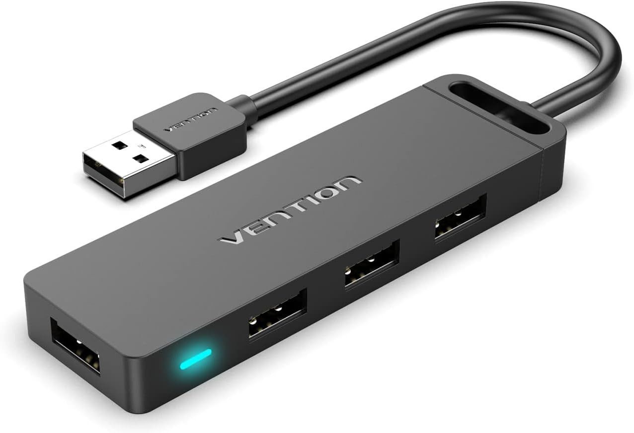 Vention 4-portos USB 2.0 HUB Black