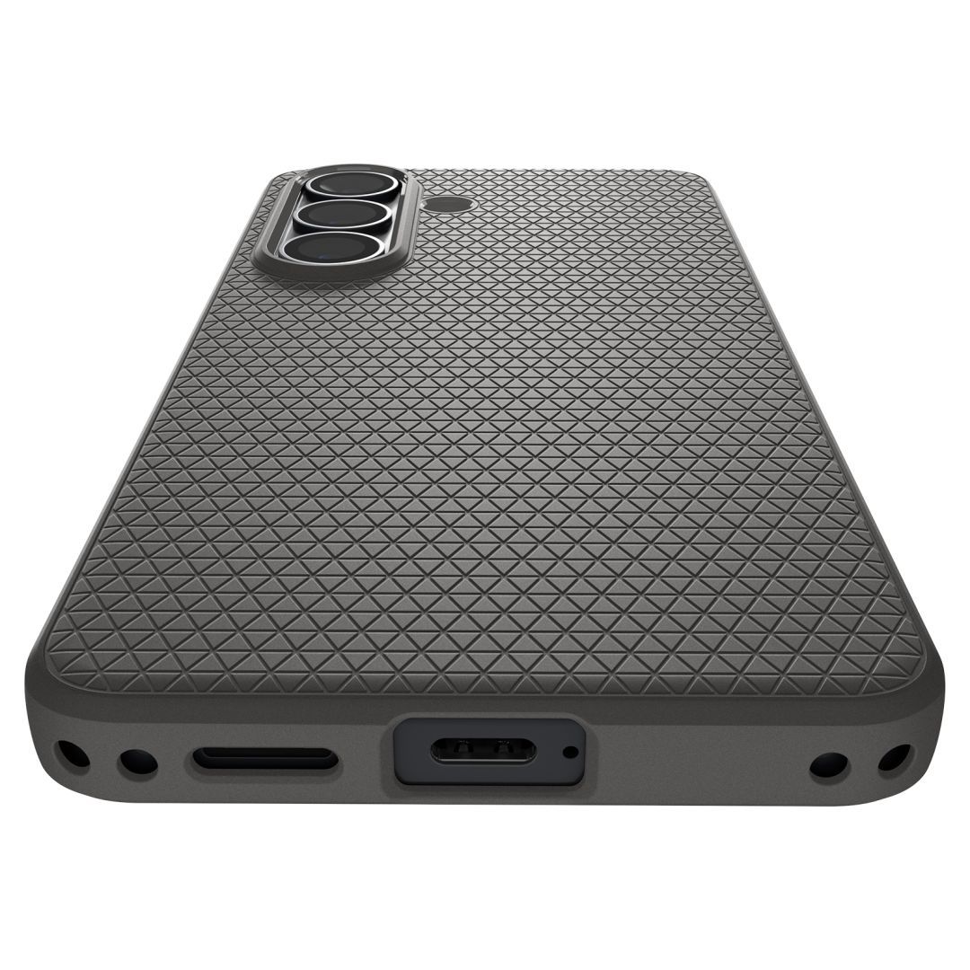 Spigen Liquid Air MagSafe case for Samsung Galaxy S26 Marble Grey