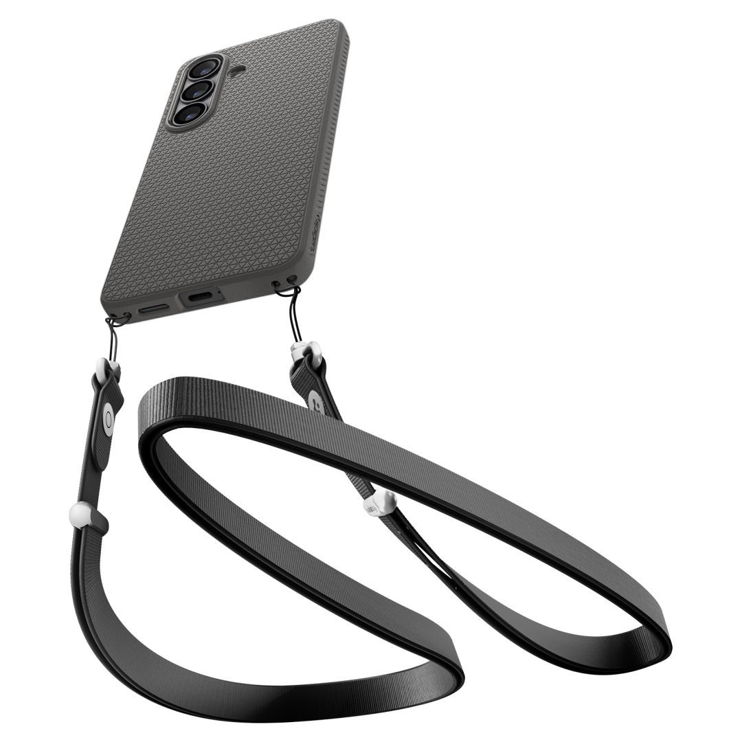 Spigen Liquid Air MagSafe case for Samsung Galaxy S26 Marble Grey