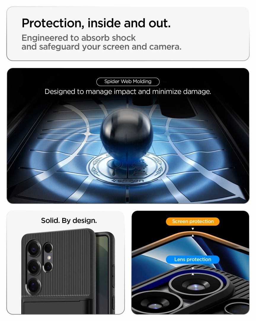 Spigen Slim Armor CS case for Samsung Galaxy S26 Ultra Black